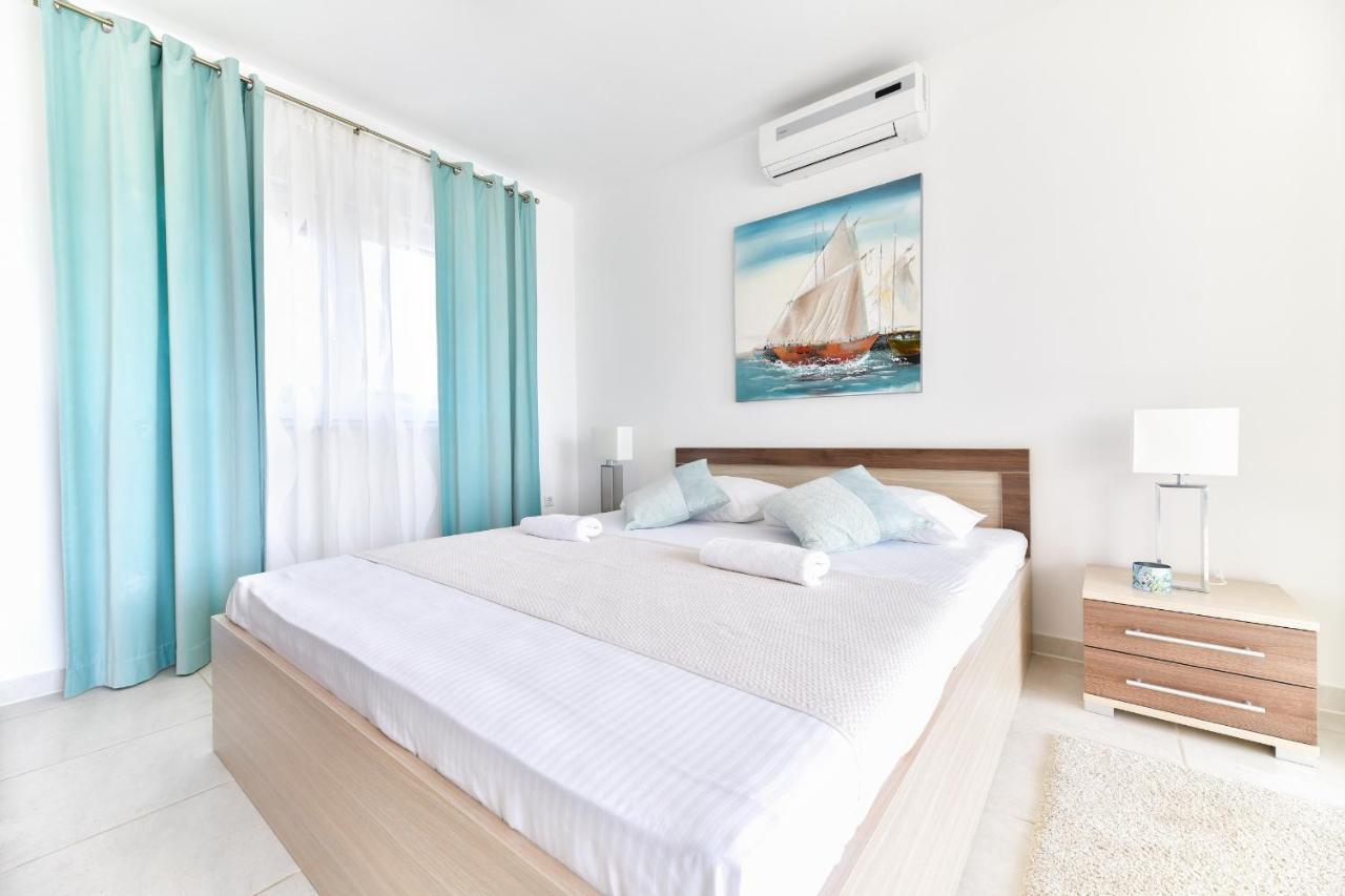 Deluxe Triplex Antea Villa Sukošan Dış mekan fotoğraf