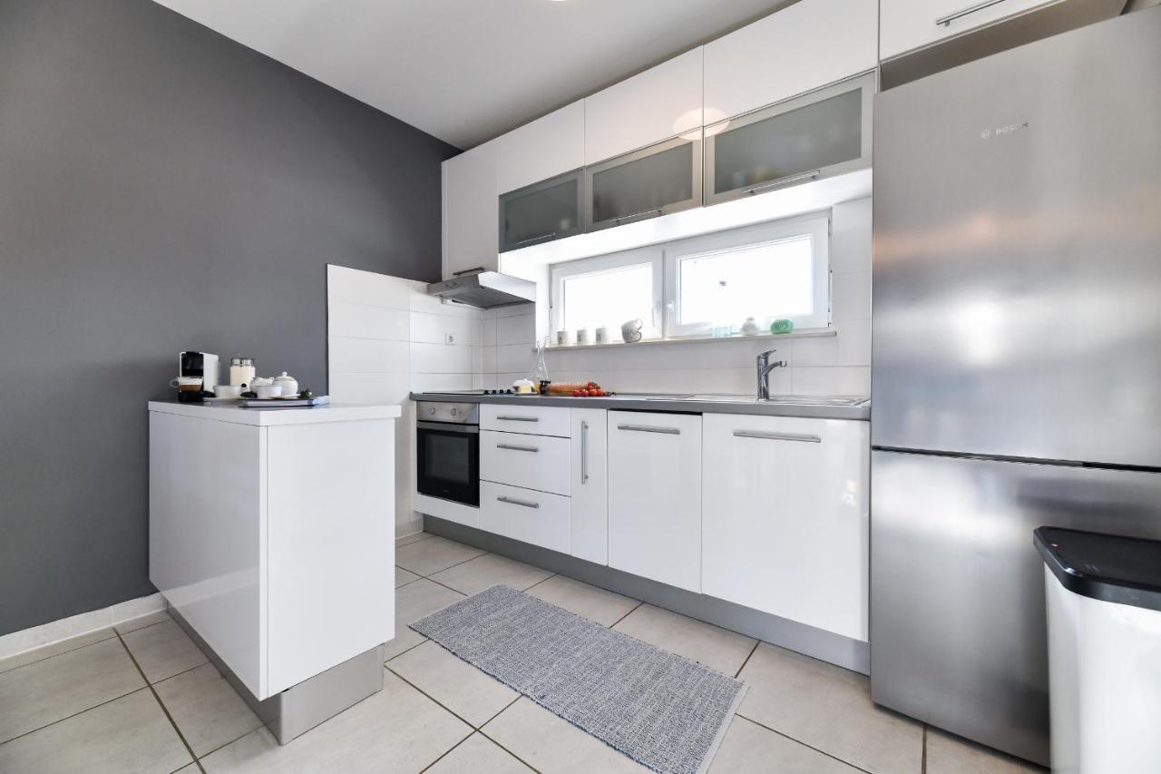 Deluxe Triplex Antea Villa Sukošan Dış mekan fotoğraf